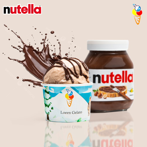 بستنی ایتالیایی نوتلا